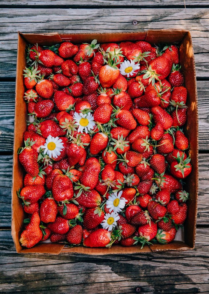 Fresh Strawberry Ice Cream | Well and Full | #dessert #recipe #summer